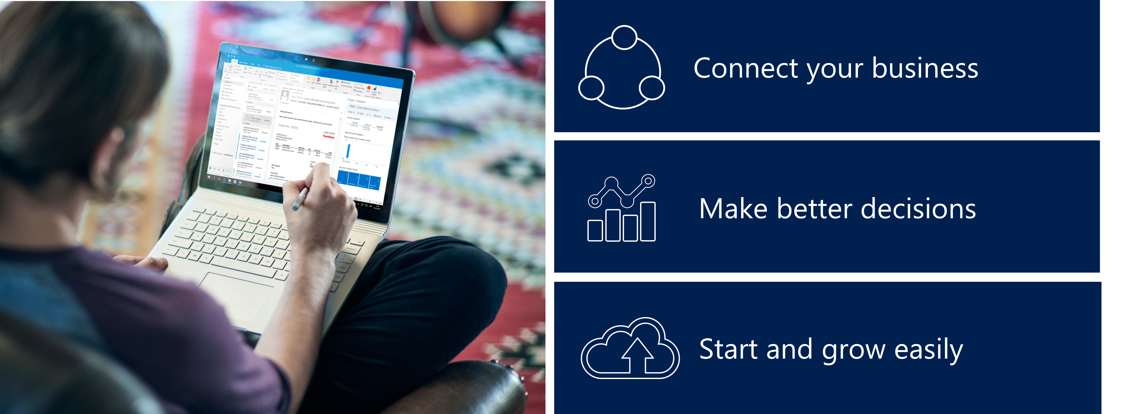 Microsoft Dynamics 365 Business Central Interface